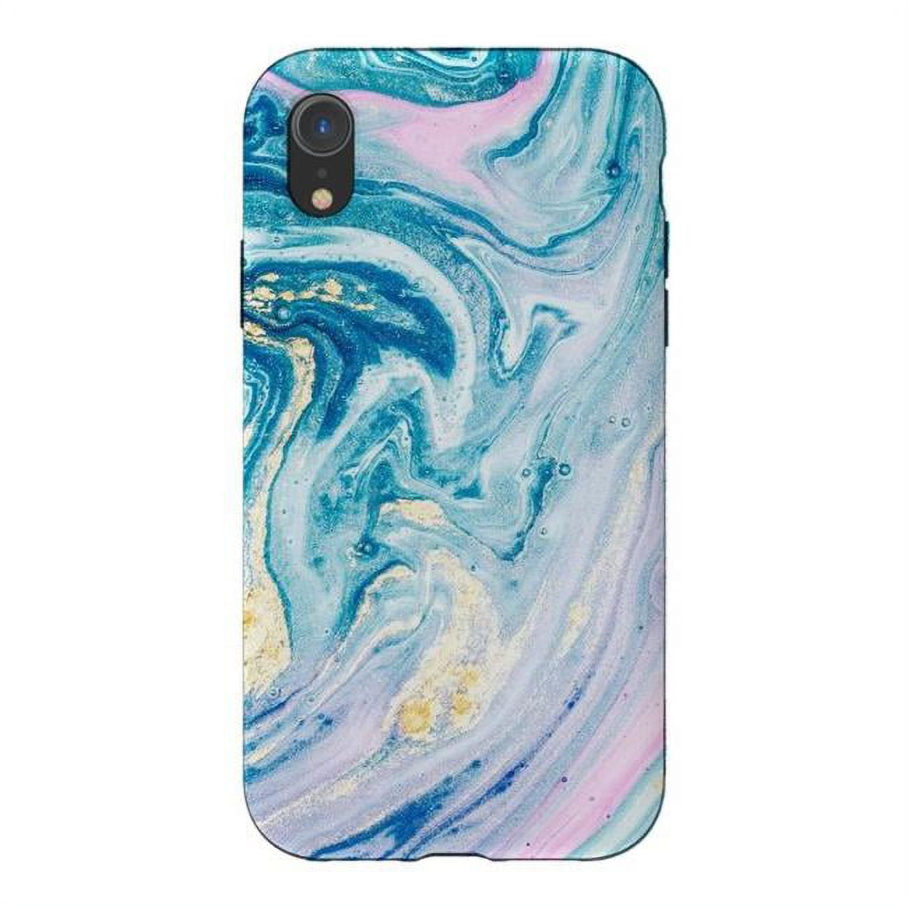 Picture of ArtsCase AC-00365213 Pink & Blue Marble Tough Case for iPhone XR