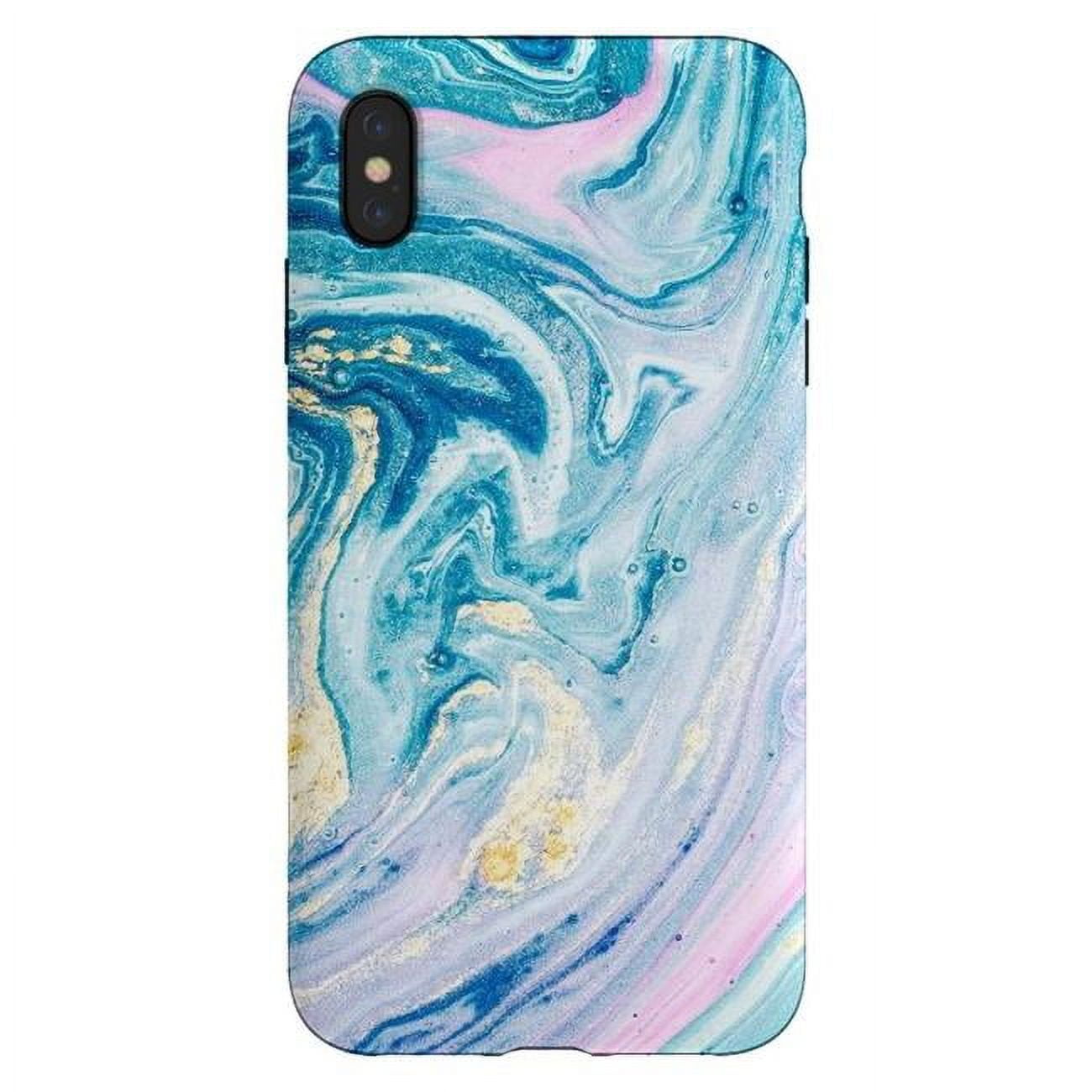 Picture of ArtsCase AC-00365214 Pink & Blue Marble Tough Case for iPhone XS Max