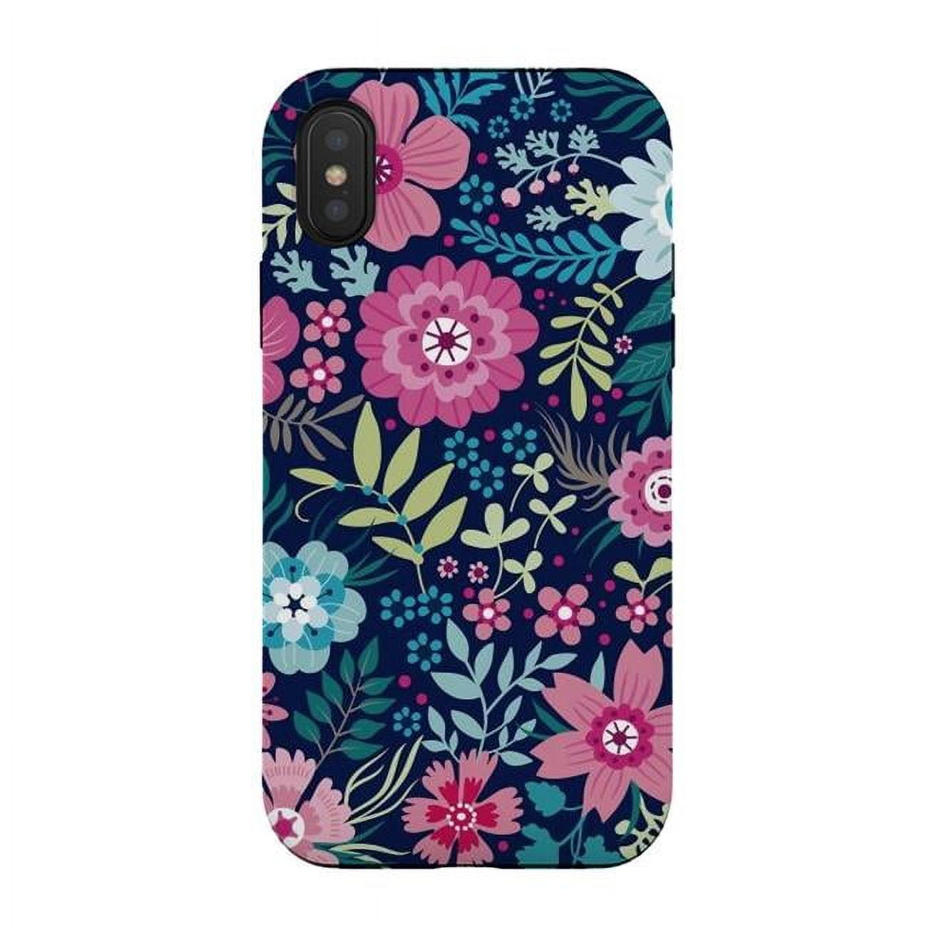 Picture of ArtsCase AC-00365261 Romancing Floral Design Tough Case for iPhone XS & X