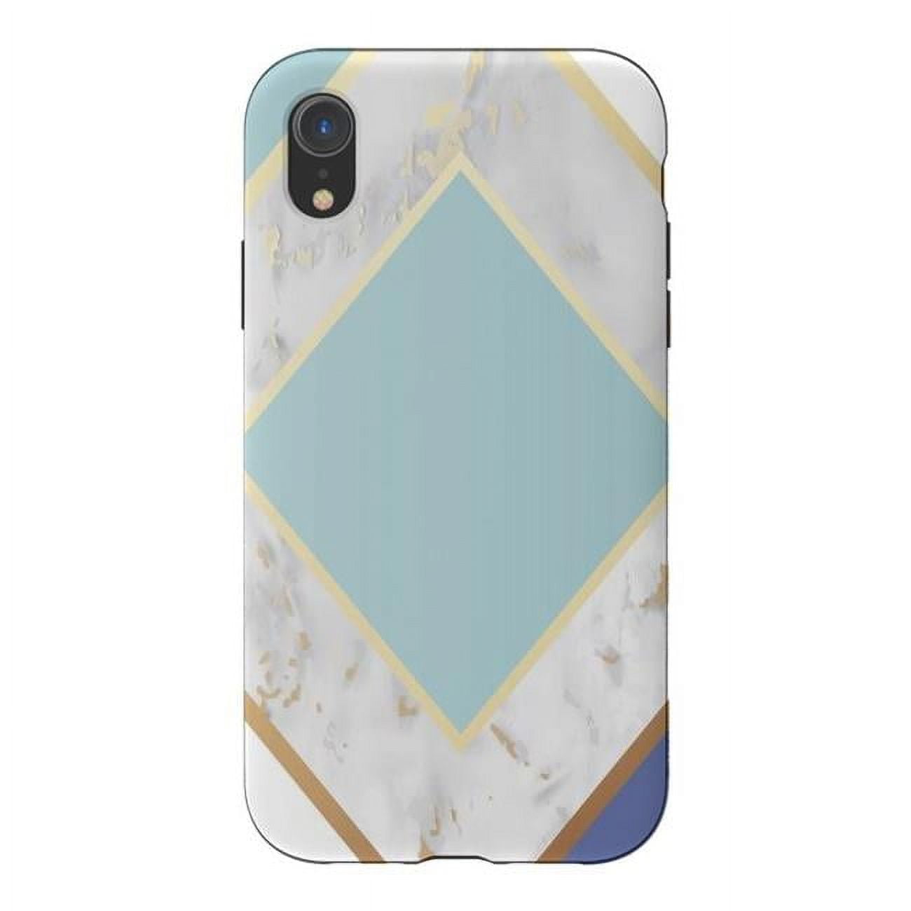 Picture of ArtsCase AC-00365291 Marble Geometry 4 Tough Case for iPhone XR