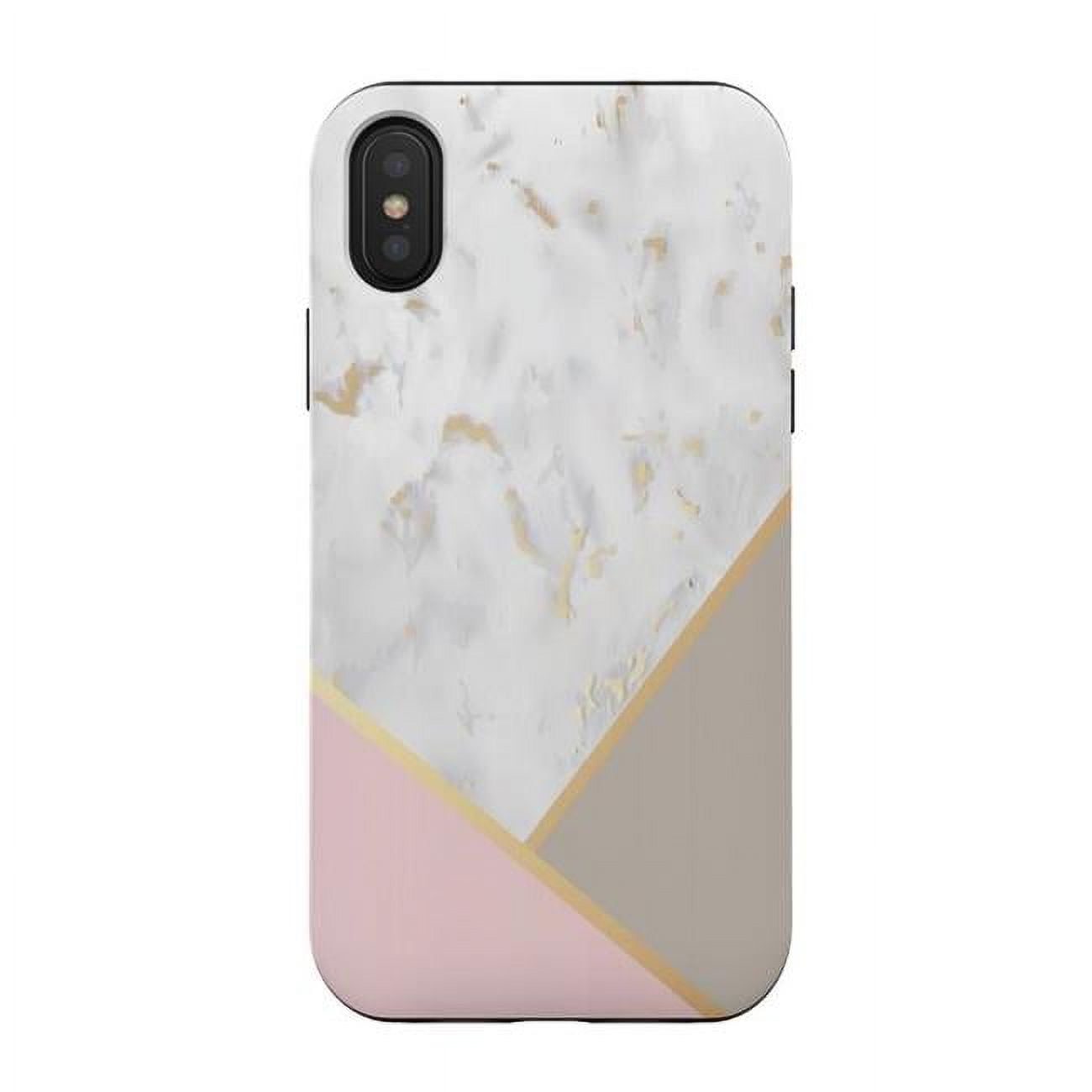 Picture of ArtsCase AC-00365313 Marble Geometry 1 Tough Case for iPhone XS & X