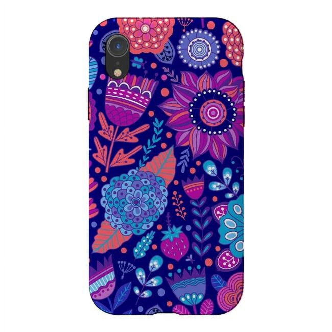 Picture of ArtsCase AC-00364367 Spring in Purple & Blue Case for iPhone XR