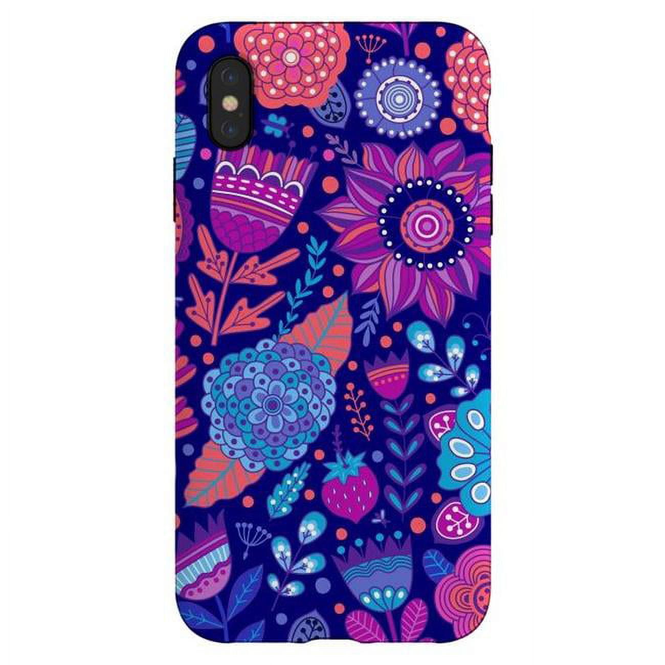 Picture of ArtsCase AC-00364368 Spring in Purple & Blue Case for iPhone XS Max
