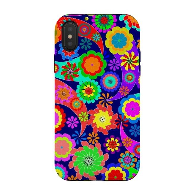 Picture of ArtsCase AC-00364389 Psychedelic Spring Tough Case for iPhone XS & X