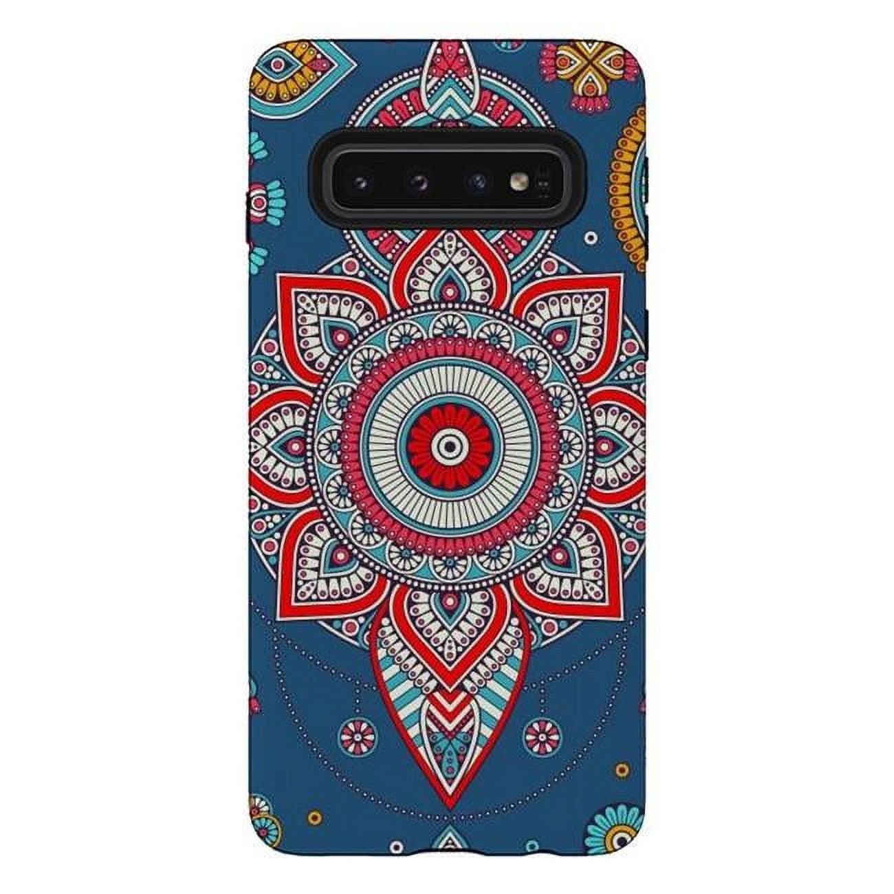 Picture of ArtsCase AC-00364475 Blue Mandala of the Indians Tough Phone Case for Samsung Galaxy S10