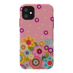AC-00565790 Assorted Spring Flowers for Strong Fit Apple iPhone 11 Case