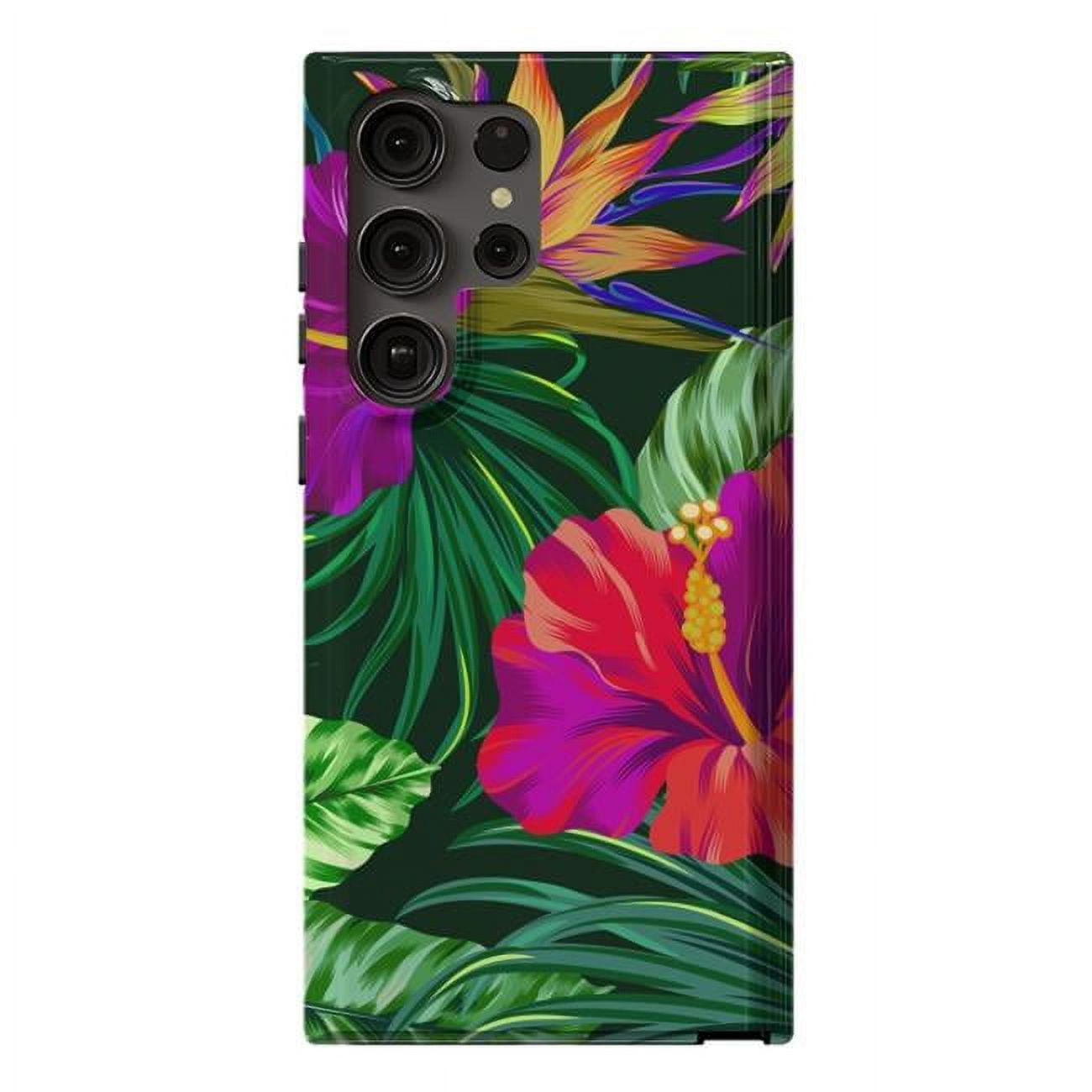 Picture of ArtsCase AC-02278749 Cute Tropical Floral Pattern XVI Strong Fit Designer Cases for Galaxy S23 Ultra