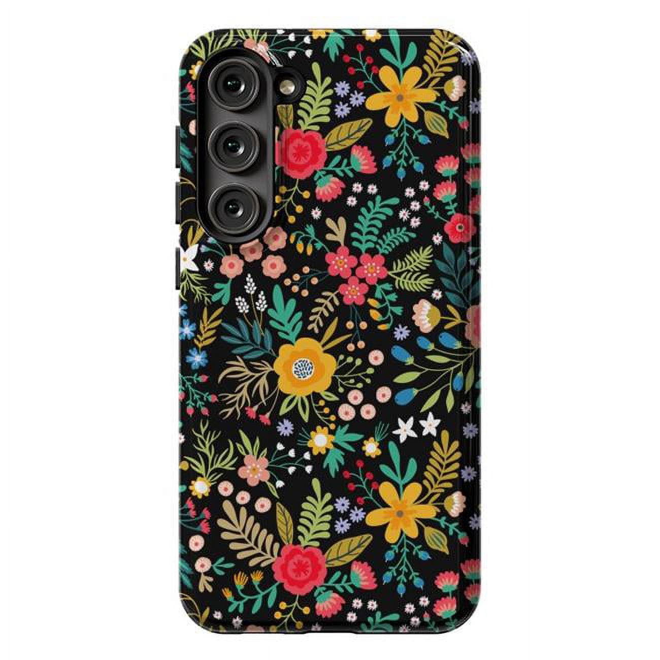 Picture of ArtsCase AC-02278626 Elegant Floral Pattern Strong Fit Designer Cases for Galaxy S23 Plus