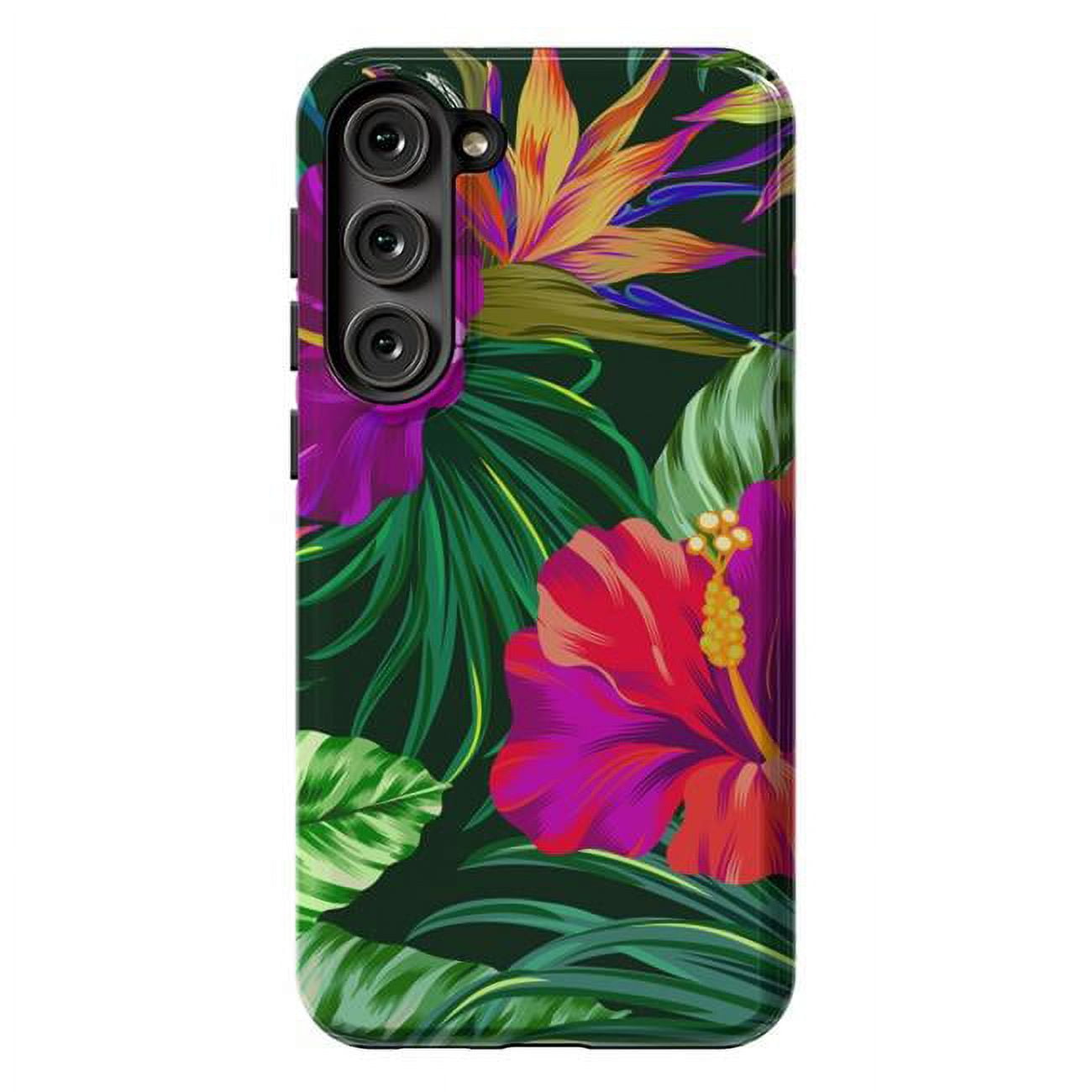 Picture of ArtsCase AC-02278748 Cute Tropical Floral Pattern XVI Strong Fit Designer Cases for Galaxy S23 Plus