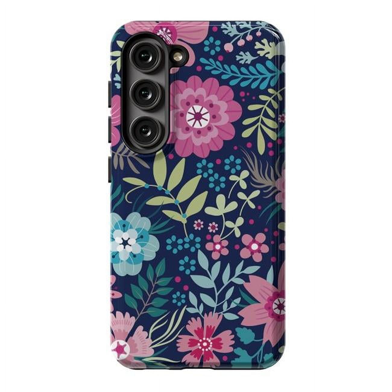 Picture of ArtsCase AC-02269370 Romancing Floral Design Strong Fit Designer Cases for Galaxy S23