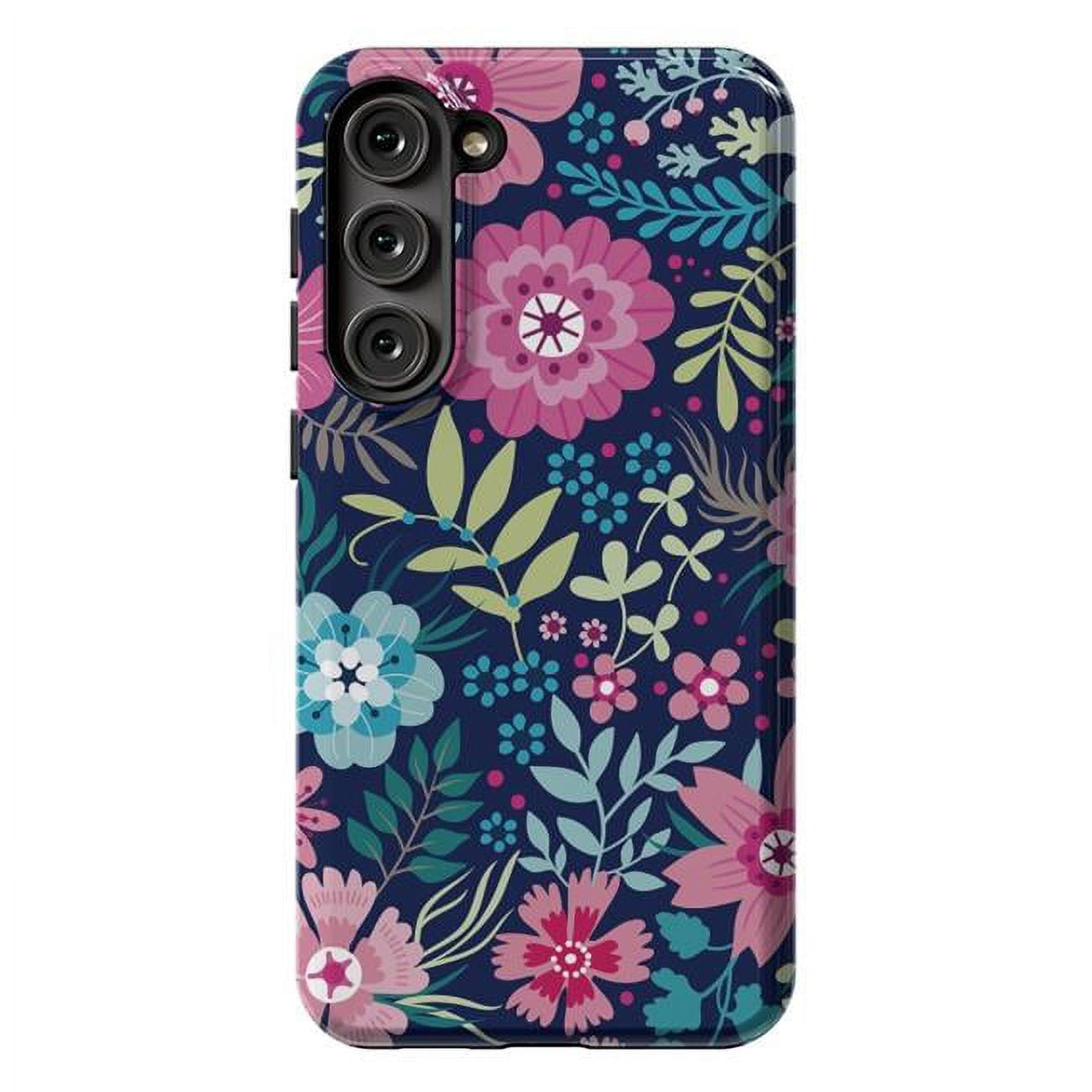 Picture of ArtsCase AC-02269371 Romancing Floral Design Strong Fit Designer Cases for Galaxy S23 Plus