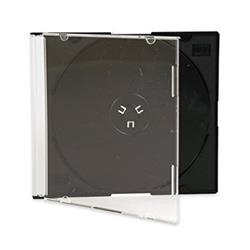 Picture of Generic CDSS-B-1 5.2 mm CD & DVD Slimline Jewel Case&#44; Black