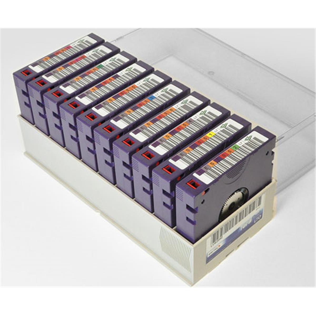 Picture of HP HPQ2078AN LTO - 8 Ultrium 30TB RW Non Labeled Library Data Cartridges with Cases