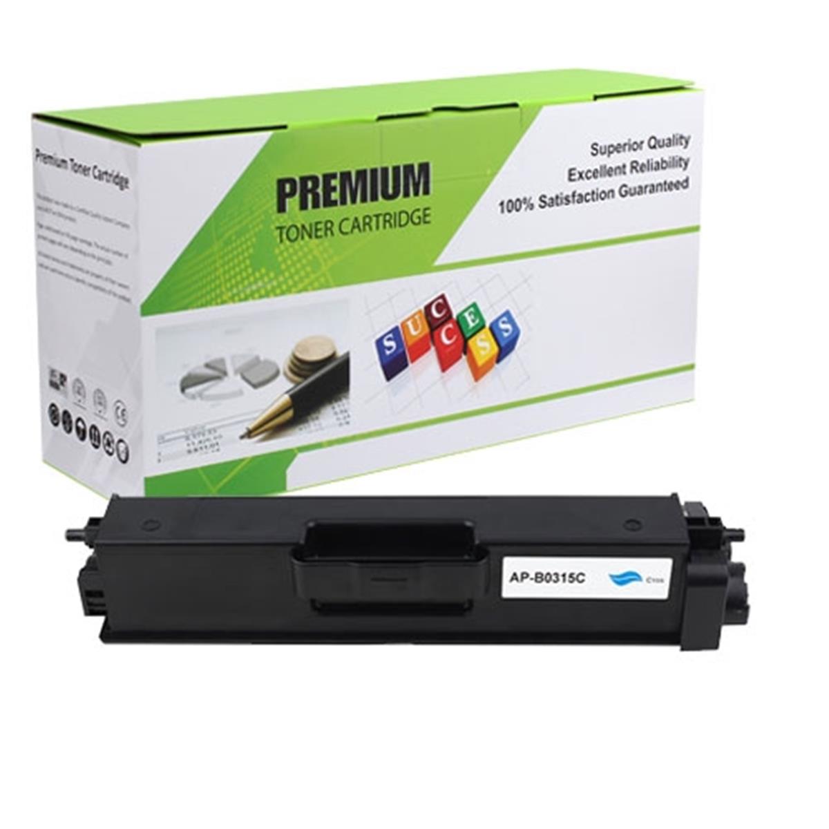 Picture of Aster AP-B0315C Replacement Color Cartridge for HP&#44; Cyan - 3500 Page Yield