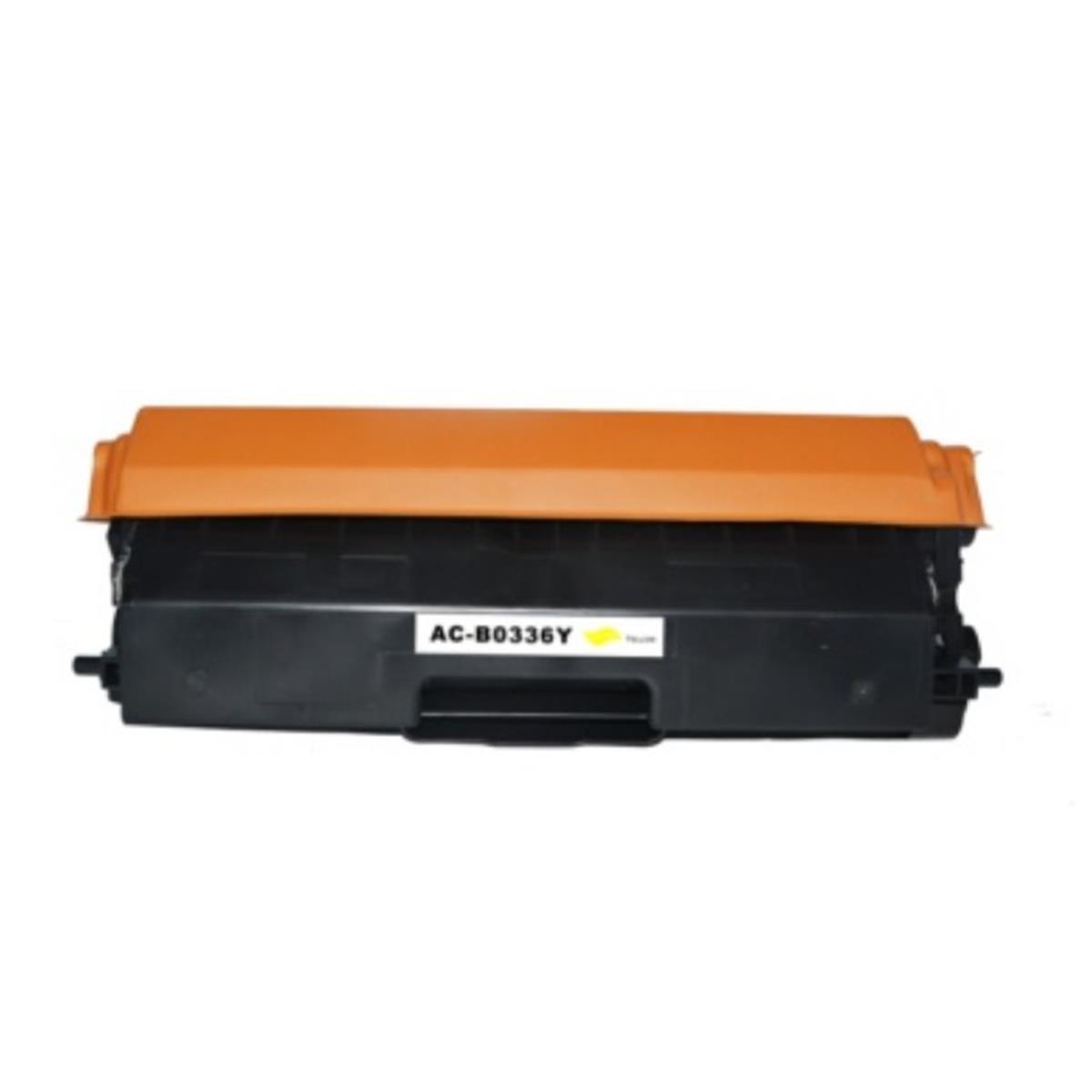 Picture of Aster AP-B0336Y Yellow Toner Cartridge for Compatible OEM No.TN336Y - 3500 Page Yield