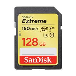 Picture of SanDisk SDSDXV5-128G-ANCIN 128GB Extreme UHS-I SDXC Memory Card - 150mbps