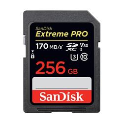 Picture of SanDisk SDSDXXY-256G-ANCIN 256GB Extreme Pro UHS-I SDXC Memory Card - 170mbps