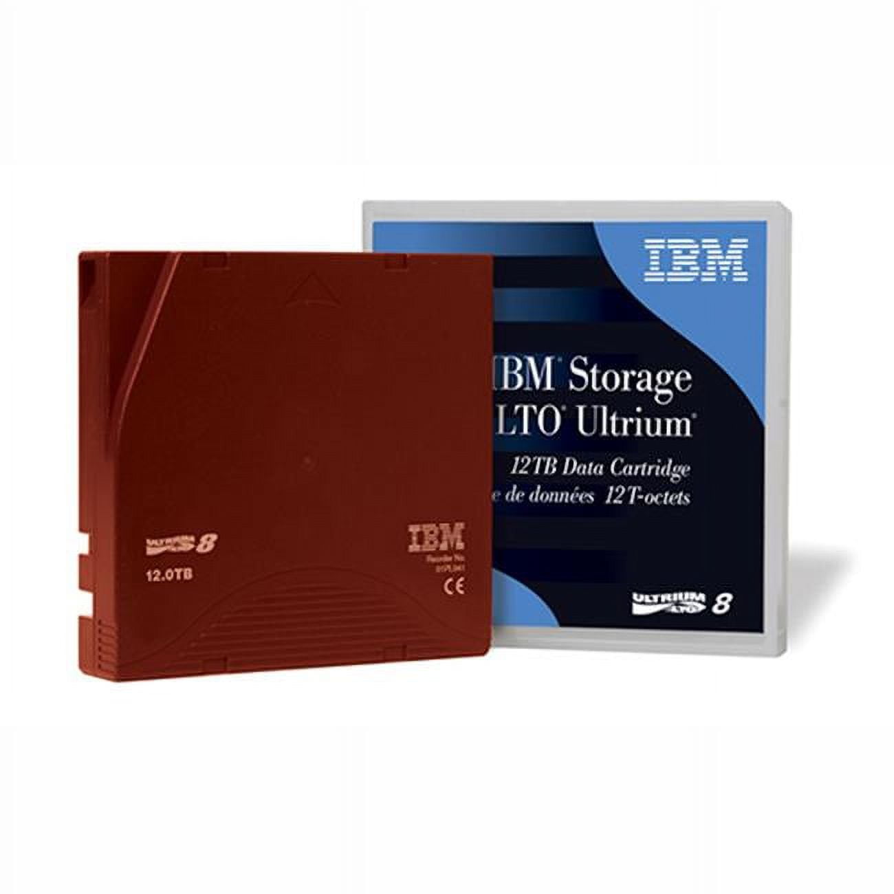 Picture of IBM 01PL041L LTO Ultrium-8 12TB-30TB Labeled Storage Media Pack