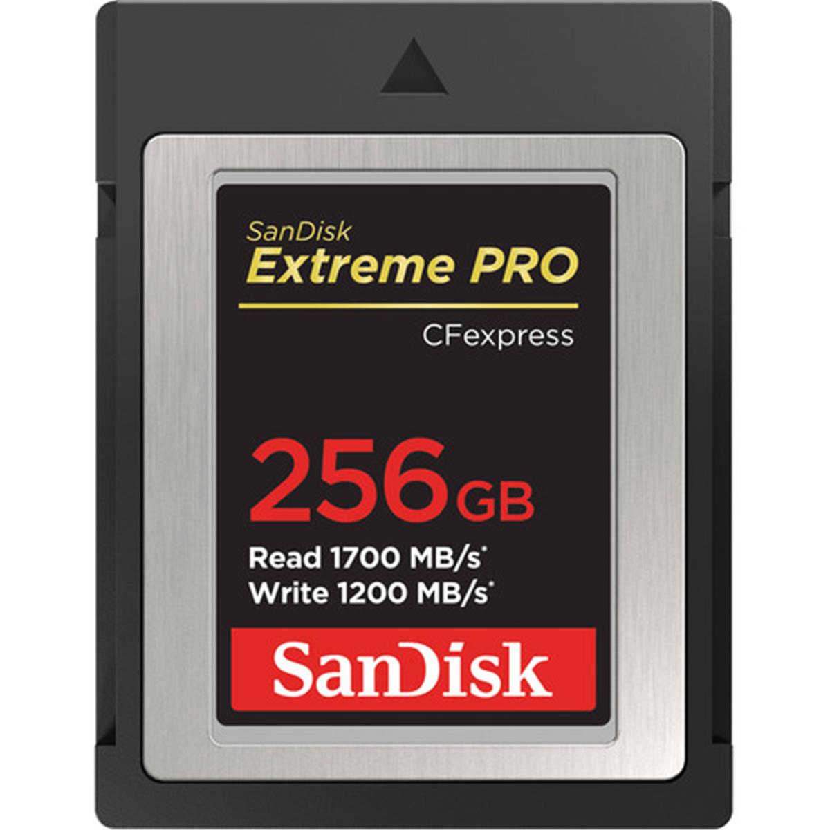 Picture of Sandisk SDCFE-256G-ANCNN 256GB 1700 & 1200 MB Extreme Pro Fexpress Card