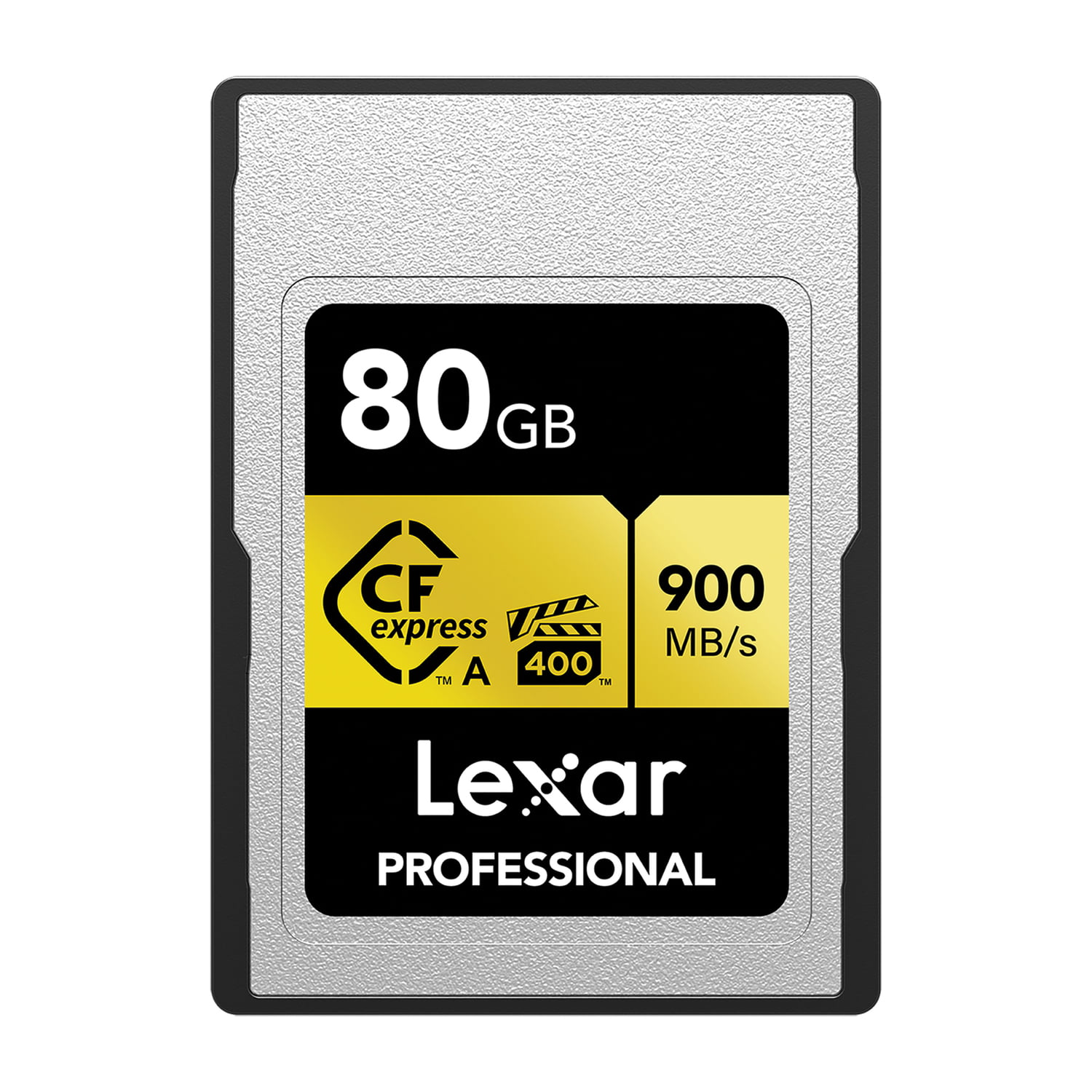 Picture of Lexar LCAGOLD080G-RNENG 80GB Professional CFexpress Type A Card - Gold Series