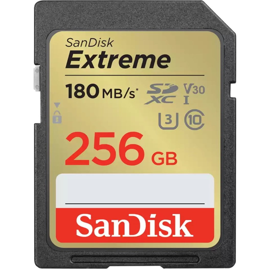Picture of SanDisk SDSDXVV-256G-ANCIN 256GB, Up to 180MBs Read Extreme SDXC Memory Card