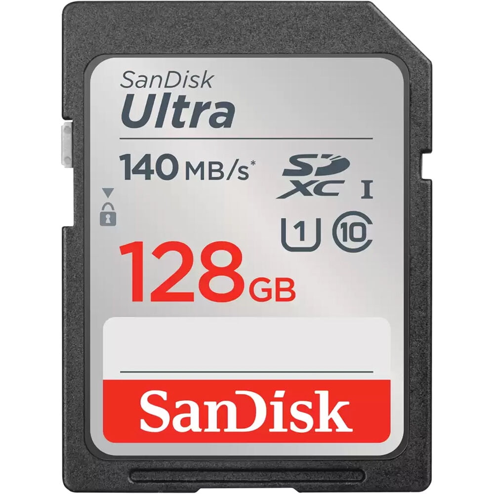 Picture of Sandisk SDSDUNB-128G-AN6IN 128GB - SDXC Class 10 - UHS-I 140MB-S Memory Card