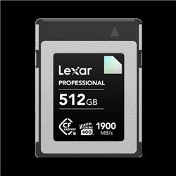 Picture of Lexar LCXEXDM512G-RNENG 512 GB Type B Diamond Series Professional CF Express Card