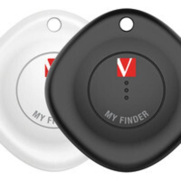 Picture of Verbatim 32131 MyFinder Bluetooth Track - Apple iOS&#44; Black & White - Pack of 2