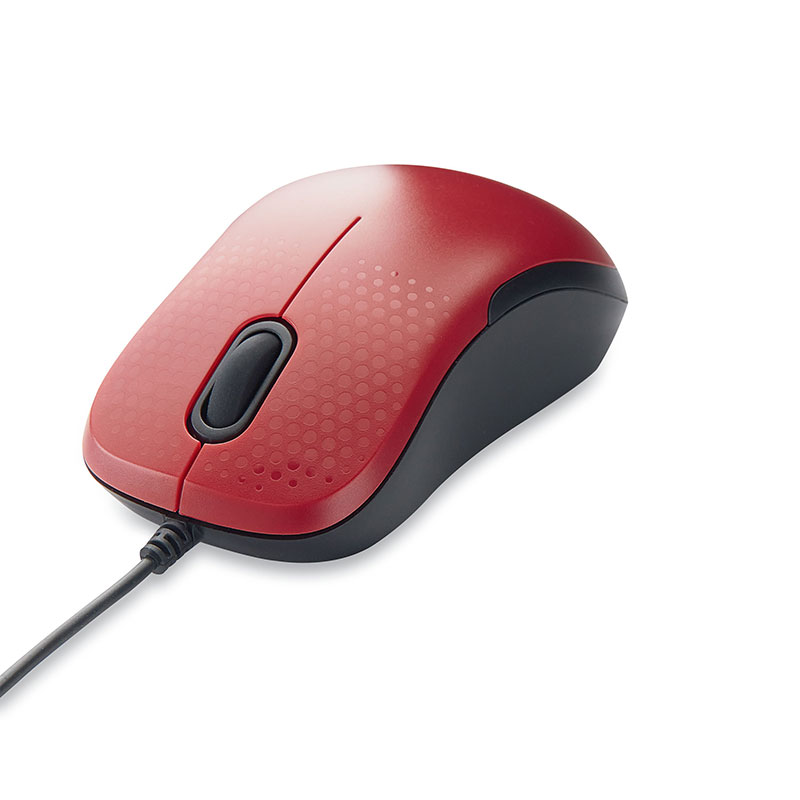 Picture of Verbatim 70758 Silent Wired Optical Mouse USB-C&#44; Red