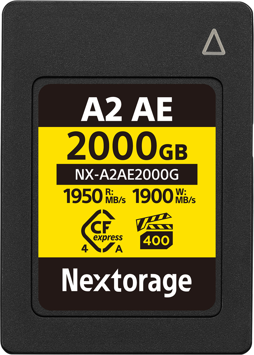 Picture of Nextorage NX-A2AE1000G Compact Flash Express Card - 1TB - Type A - A2AE Series Memory Card