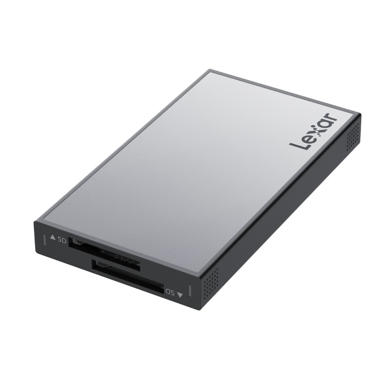 Picture of Lexar LPWF720N-4ANGL Professional Workflow Dual-Slot SD UHS-II Card Reader