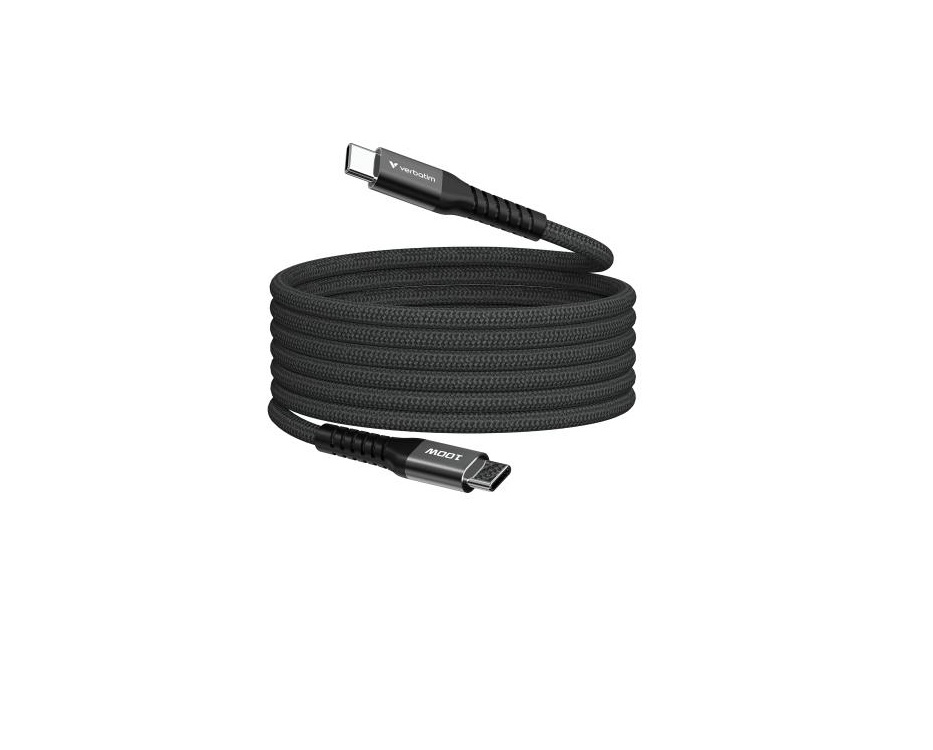 Picture of Verbatim 31863 120 cm 60W Sync & Charge USB C to USB C Magnetic Cable&#44; Black