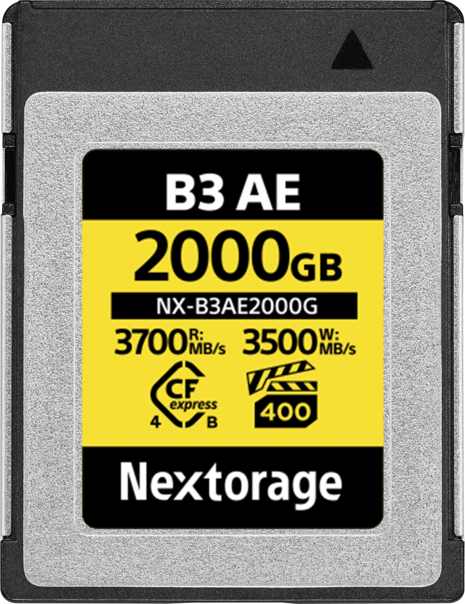 Picture of Nextorage NX-B3AE1000GB Compact Flash Express Card - 1TB - Type B - B3 AE Series Memory Card