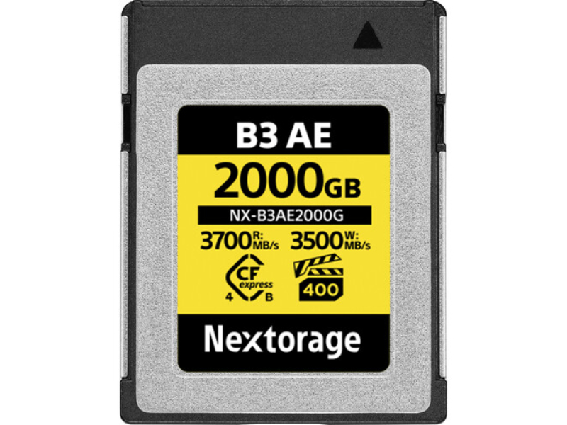 Picture of Nextorage NX-B3AE2000GB Compact Flash Express Card - 2TB - Type B - B3 AE Series Memory Card