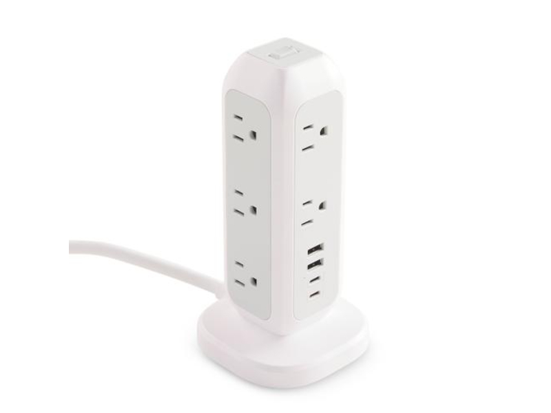 Picture of Verbatim 32250 USB-C-USB- A Power Strip Tower
