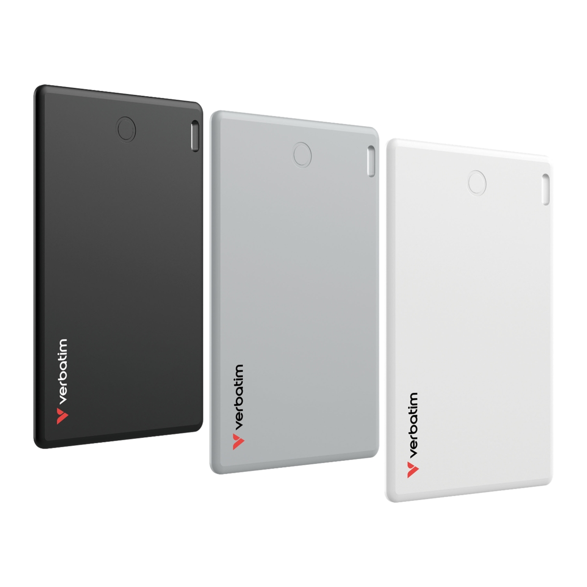 Picture of Verbatim 32141 My Finder Bluetooth Card&#44; Black&#44; Silver & White - Pack of 3