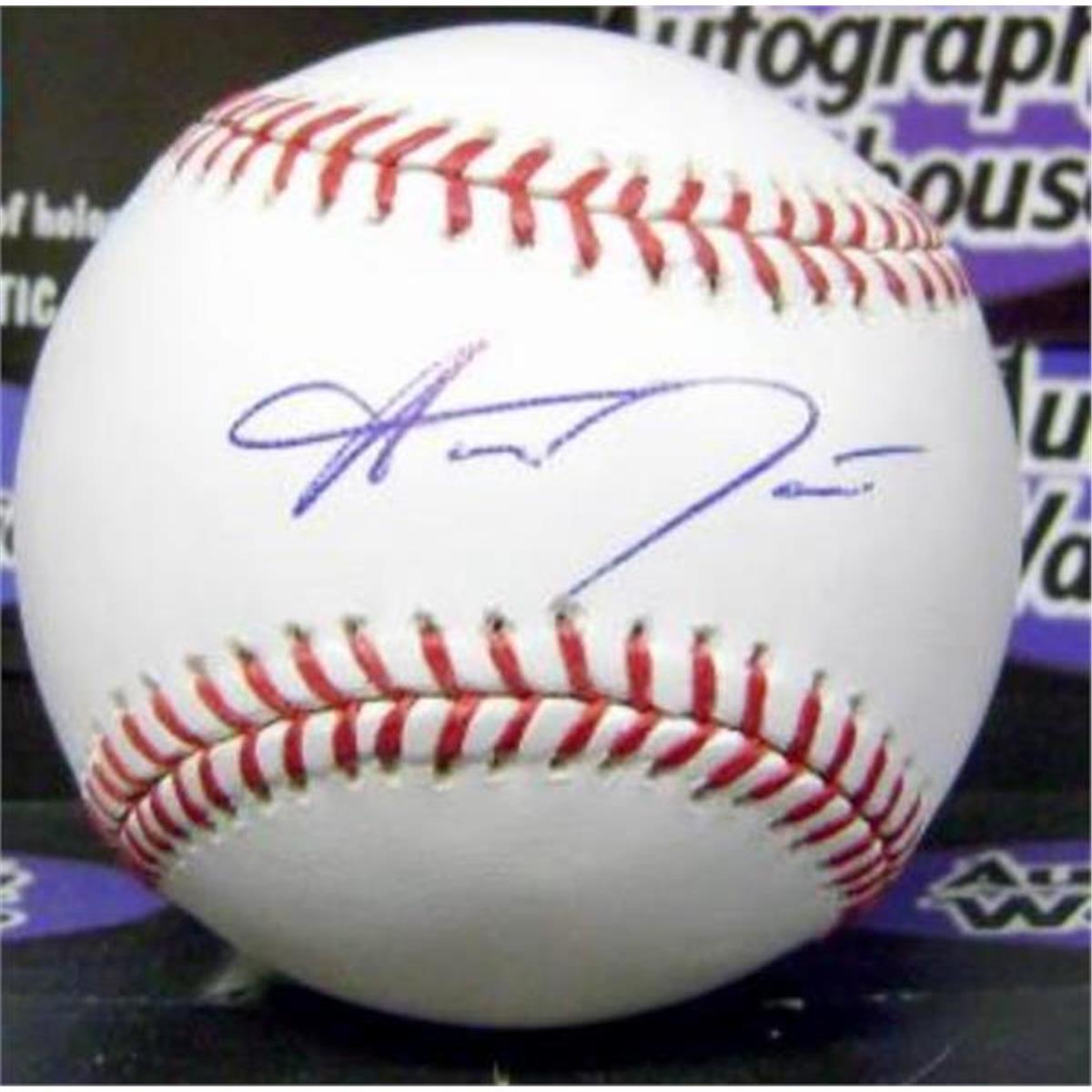 Picture of Autograph Warehouse 344487 Austin Jackson Signed Baseball - OMLB Cleveland Indians Tigers Cubs