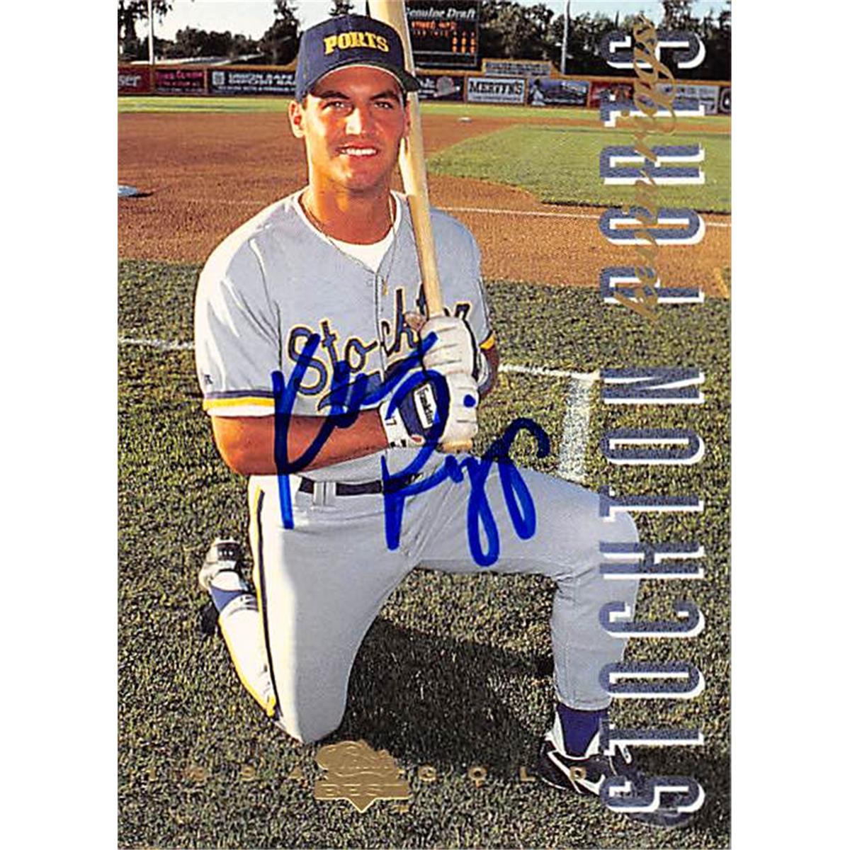 343848 Kevin Riggs Autographed Baseball Card - Toronto Blue Jays, FT 1994 Classic Gold No. 176 Rookie