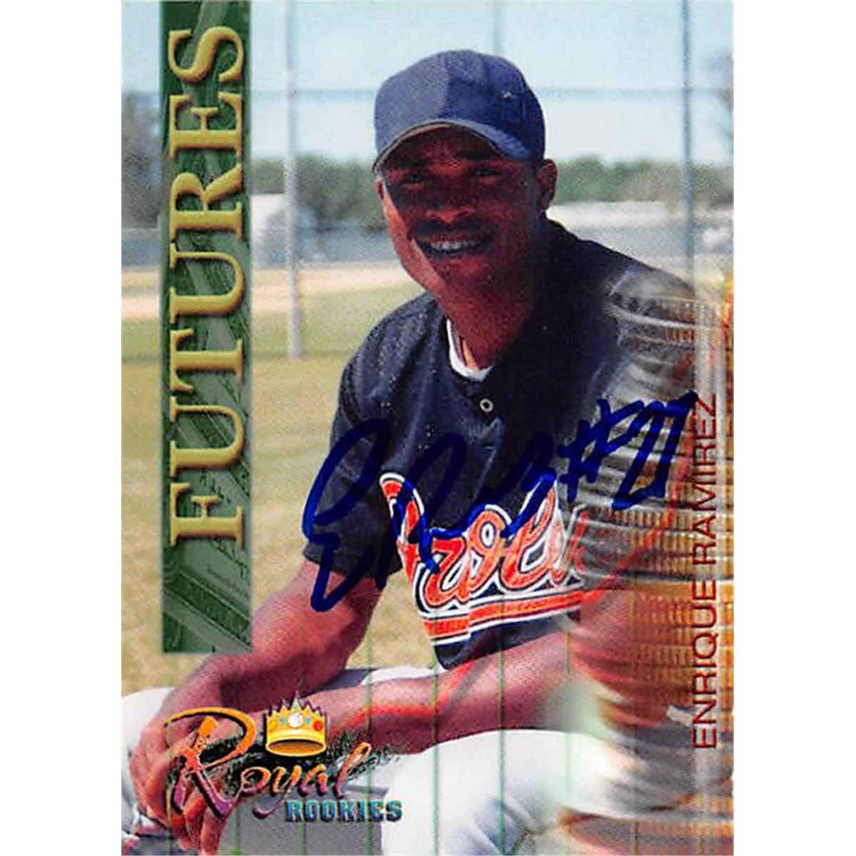 343990 Enrique Ramirez Autographed Baseball Card - Baltimore Orioles, FT 2000 Royal Rookies No. 9