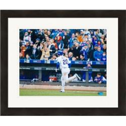 291181 8 x 10 in. Neil Walker Autographed Photo - New York Mets 2B JCP Image No. 2 Matted & Framed
