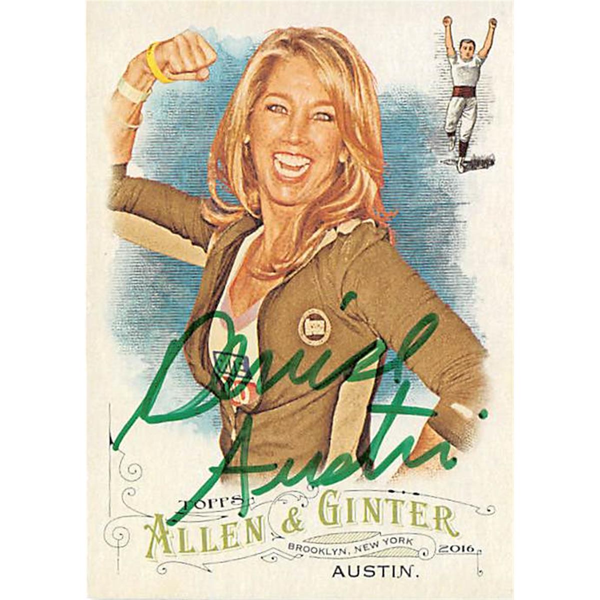 Picture of Autograph Warehouse 343049 Denise Austin Signed Trading Card - Fitness Trainer Instructor 2016 Topps Allen Ginters No. 8