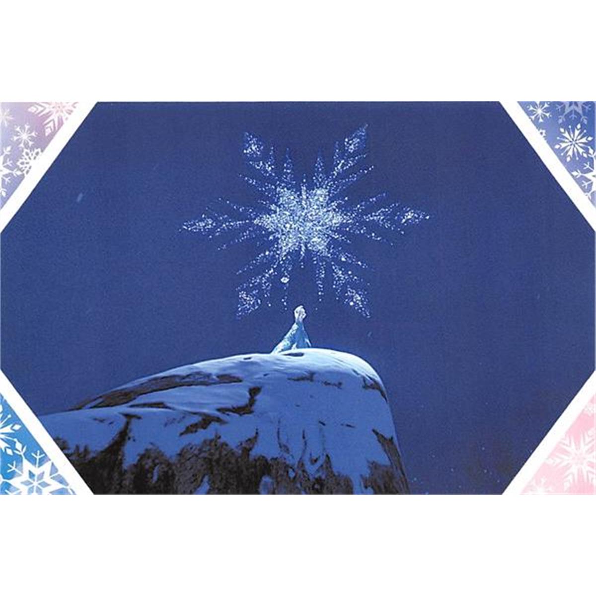 343052 3 x 5 in. Princess Elsa Photo Card Frozen Disney Panini 2014 No. 24 Snow Powers