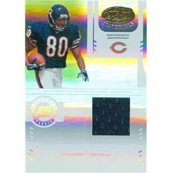 345017 Bernard Berrian Player Worn Jersey Patch Football Card - Chicago Bears 2004 Leaf Certified Materials No. 209 Refractor -  Autograph Warehouse