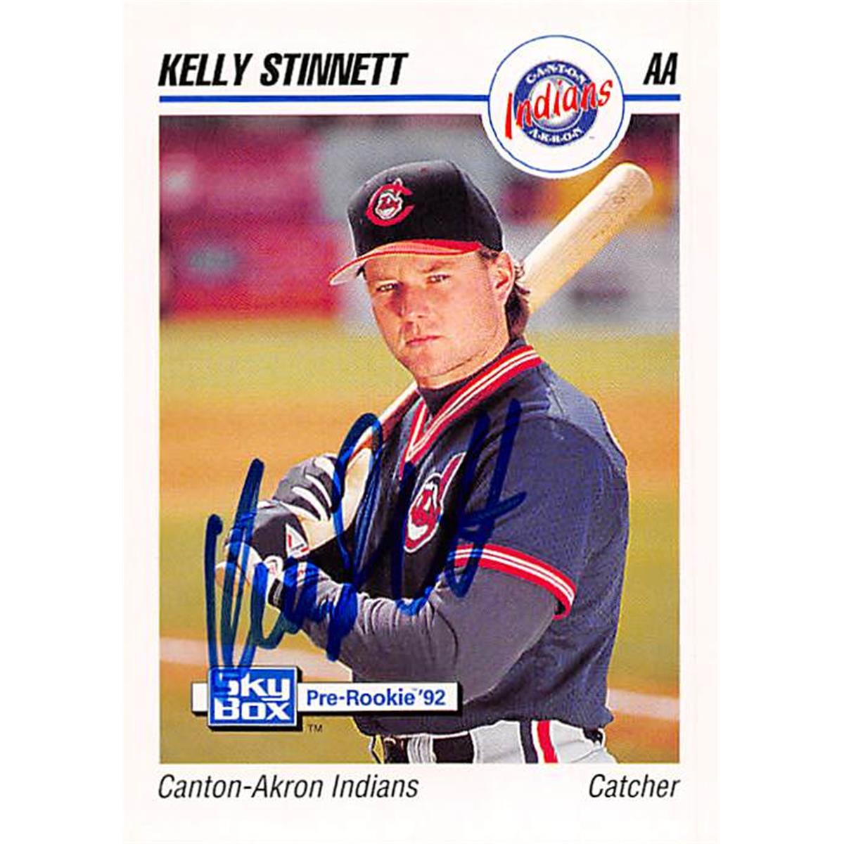 376996 Kelly Stinnett Autographed Baseball Card 1992 Impel Pre Rookie No. 56 -  Autograph Warehouse