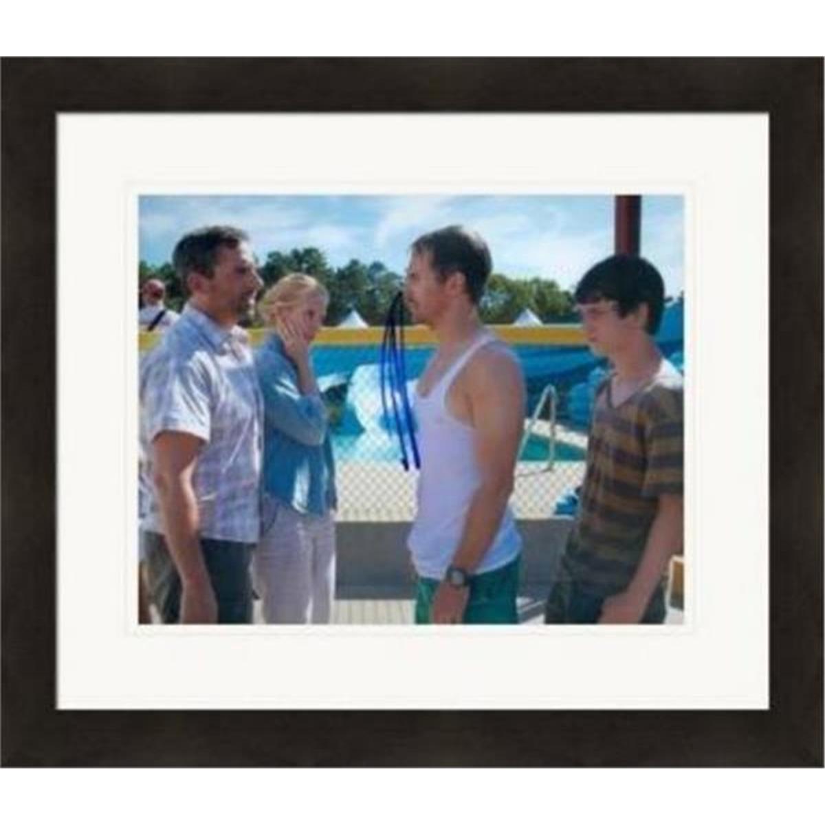 377551 8 x 10 in. Sam Rockwell Autographed Photo Image No. SC2 Matted & Framed
