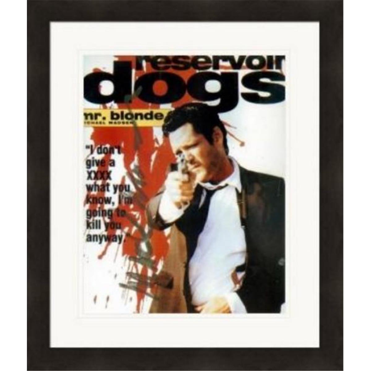 388222 8 x 10 in. Michael Madsen Autographed Photo No. SC2 Matted & Framed -  Autograph Warehouse