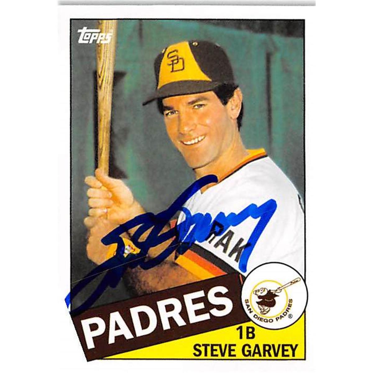 Picture of Autograph Warehouse 377064 Steve Garvey Autographed Baseball Card 2011 Topps No. 60YOT34 Diamond Anniversary