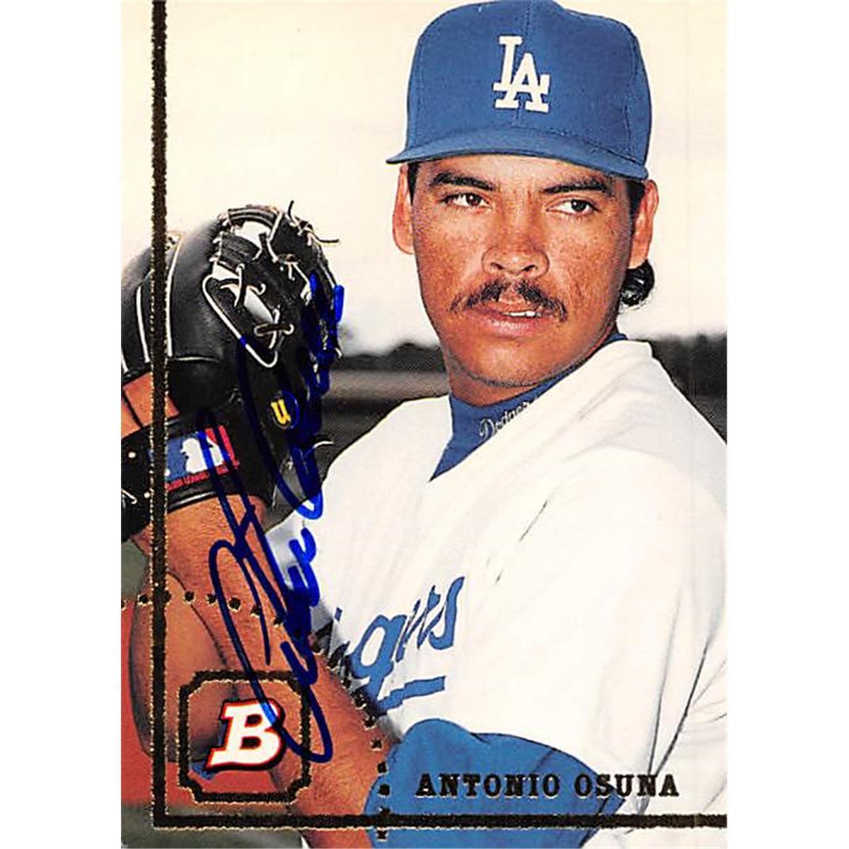 377127 Antonio Osuna Autographed Baseball Card 1994 Bowman No. 678