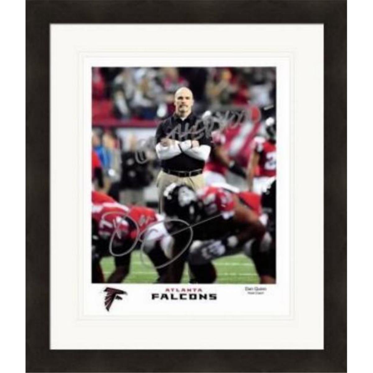 388032 8 x 10 in. Dan Quinn Autographed Photo Image No. 1 Matted & Framed