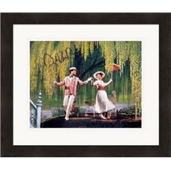 388061 8 x 10 in. Mary Poppins Photo Julie Andrews with Facsimile Signature of Dick Van Dyke No. SC2 Matted & Framed -  Autograph Warehouse